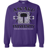 Sweatshirts Purple / Small Asgard University Crewneck Sweatshirt