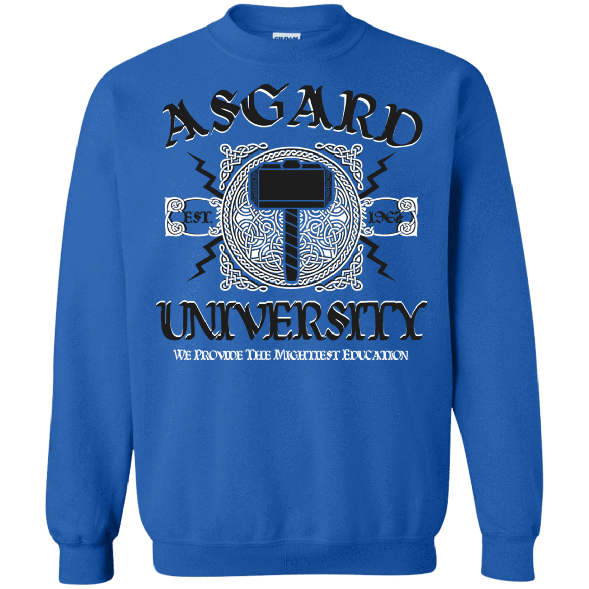 Sweatshirts Royal / Small Asgard University Crewneck Sweatshirt