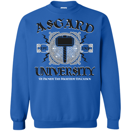 Sweatshirts Royal / Small Asgard University Crewneck Sweatshirt