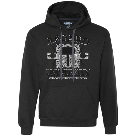 Sweatshirts Black / Small Asgard University Premium Fleece Hoodie