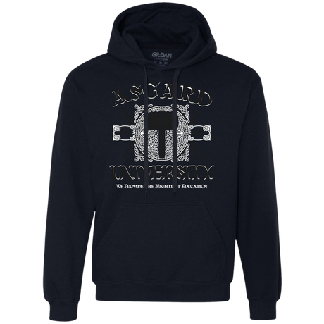 Sweatshirts Navy / Small Asgard University Premium Fleece Hoodie