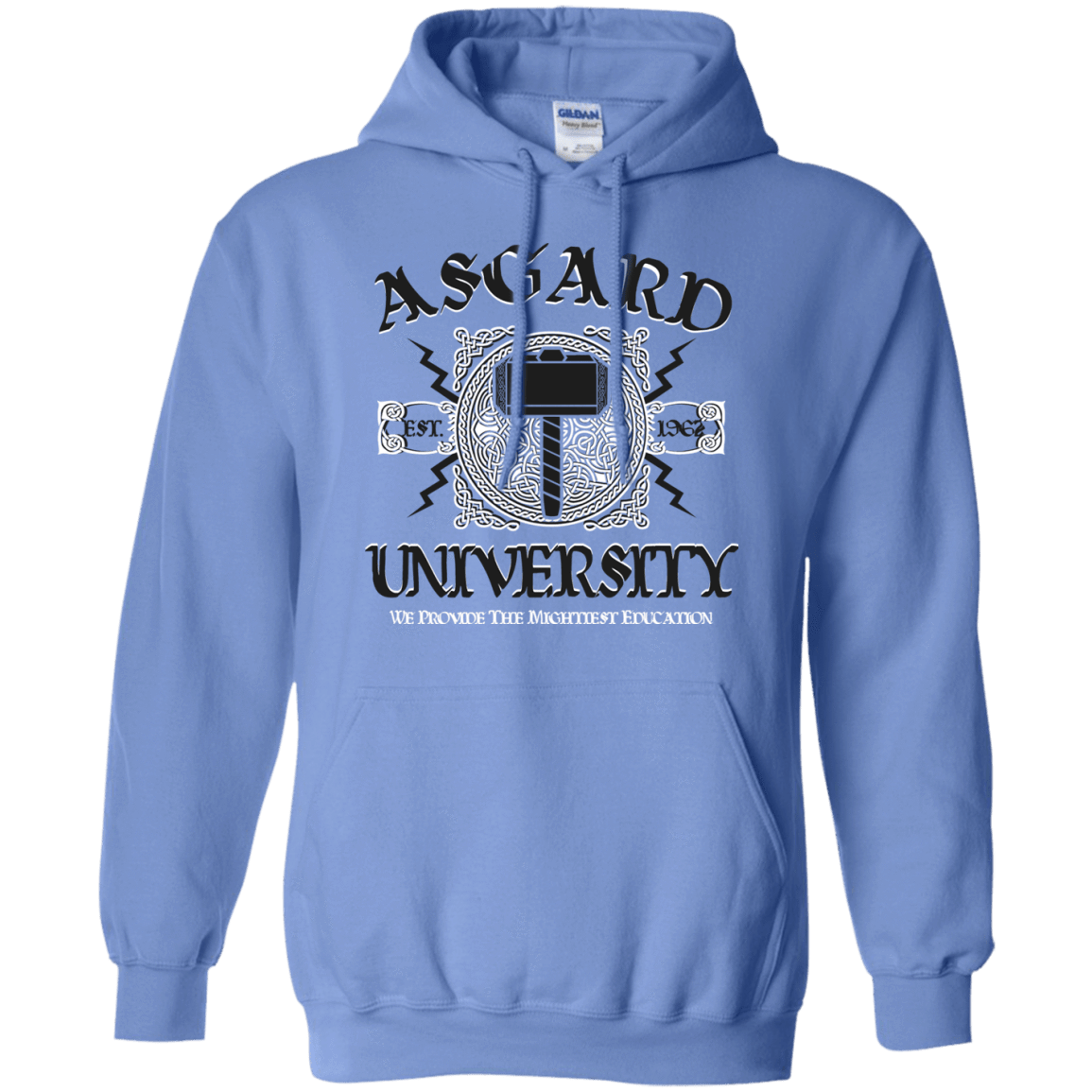 Sweatshirts Carolina Blue / Small Asgard University Pullover Hoodie