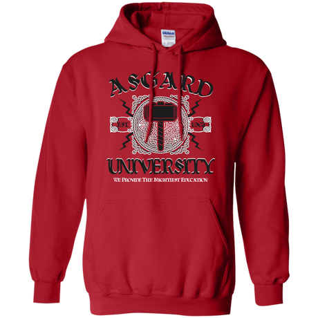 Sweatshirts Red / Small Asgard University Pullover Hoodie