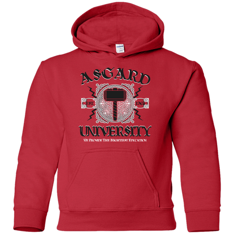 Sweatshirts Red / YS Asgard University Youth Hoodie