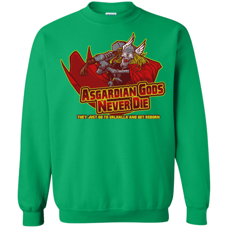 Sweatshirts Irish Green / S Asgardian Crewneck Sweatshirt