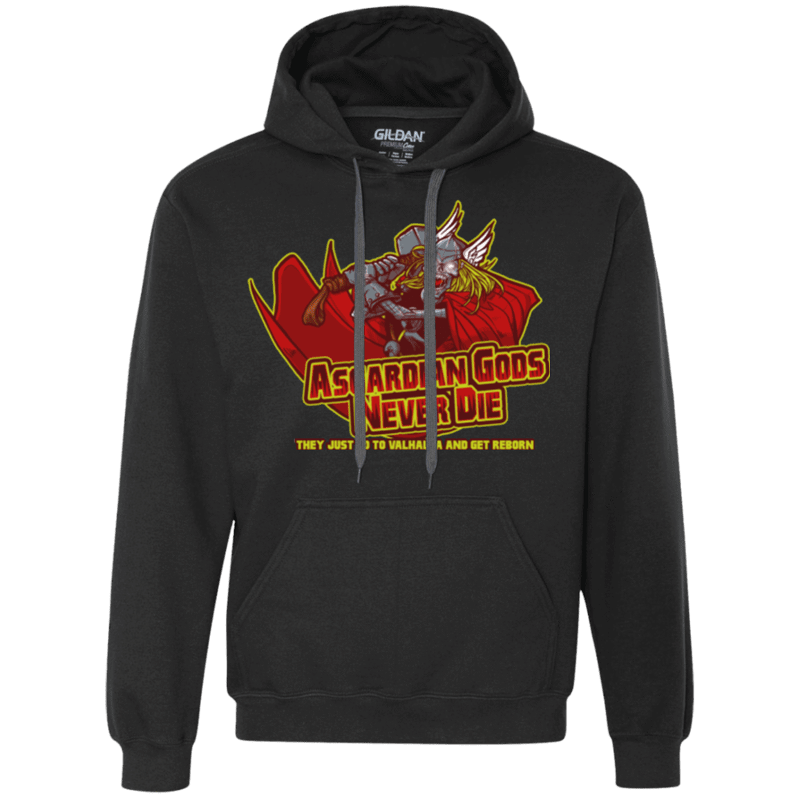 Sweatshirts Black / S Asgardian Premium Fleece Hoodie