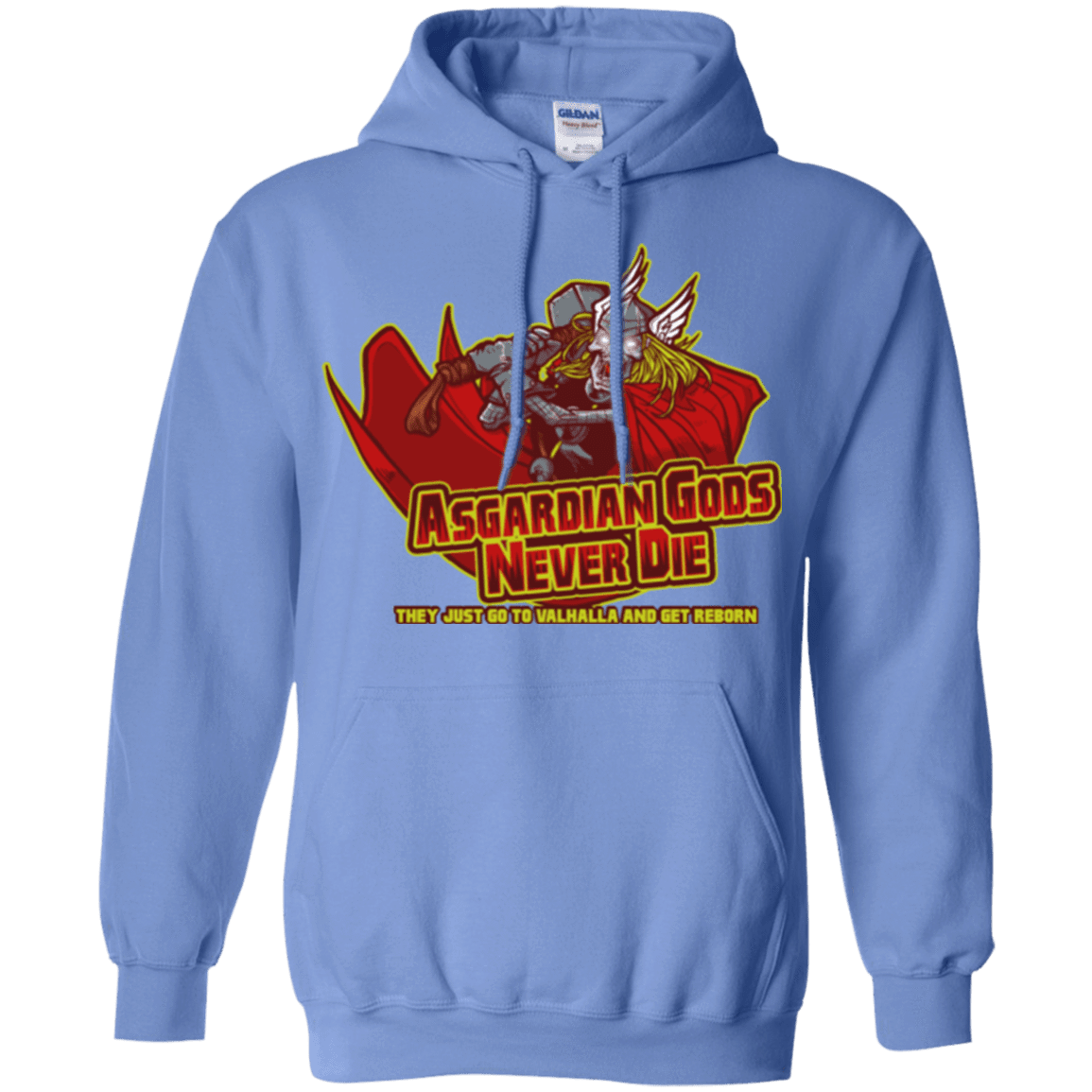 Sweatshirts Carolina Blue / S Asgardian Pullover Hoodie