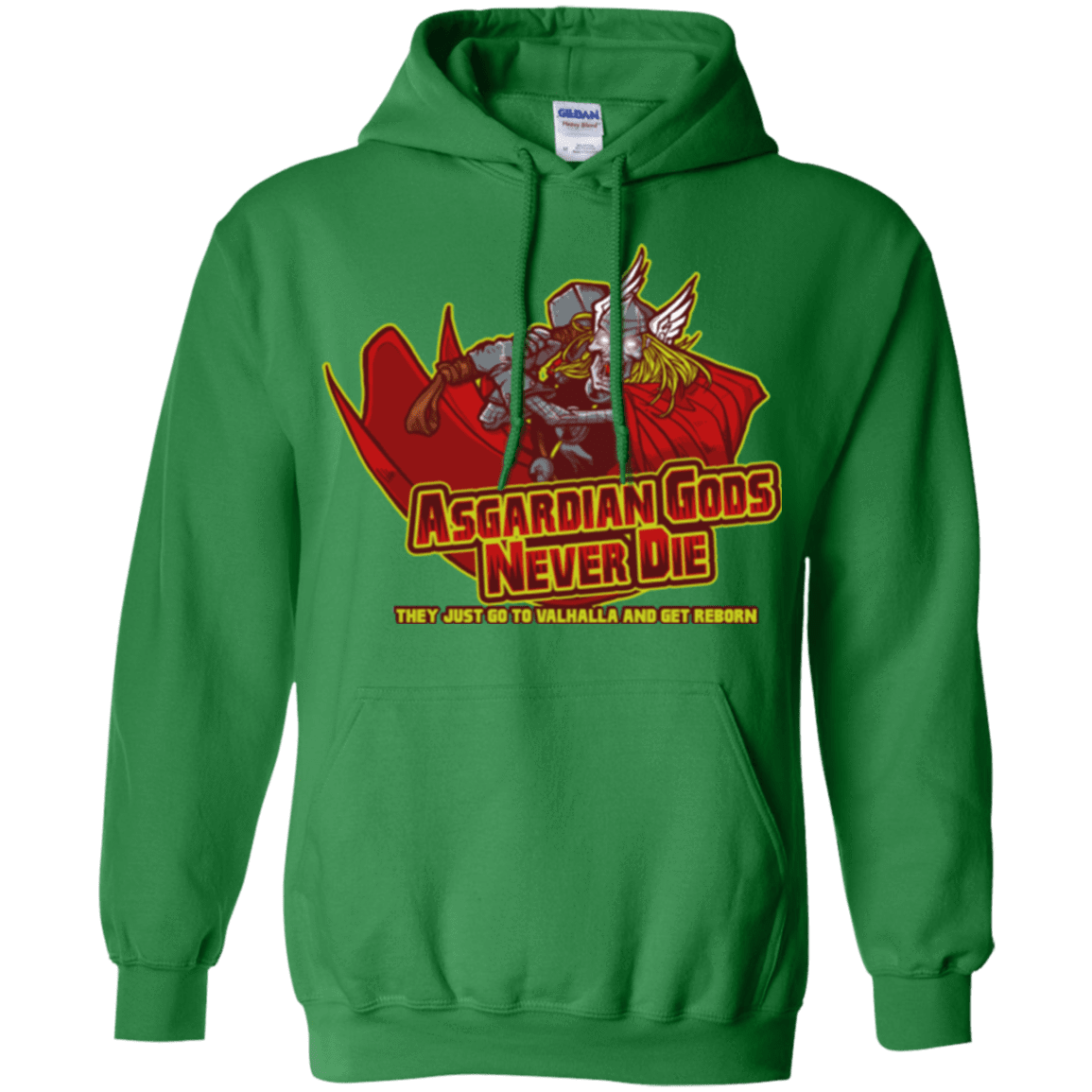 Sweatshirts Irish Green / S Asgardian Pullover Hoodie