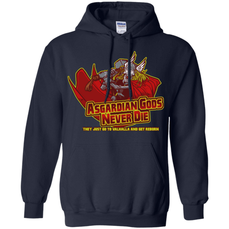 Sweatshirts Navy / S Asgardian Pullover Hoodie