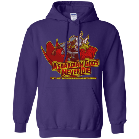 Sweatshirts Purple / S Asgardian Pullover Hoodie