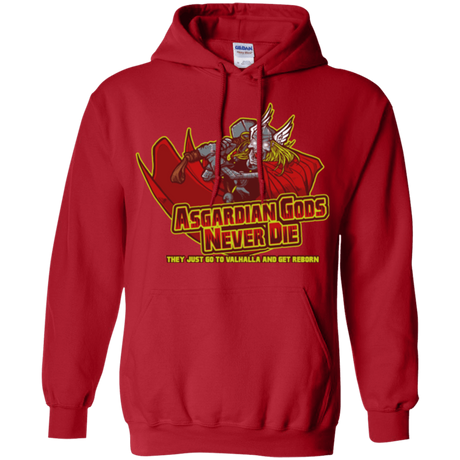 Sweatshirts Red / S Asgardian Pullover Hoodie