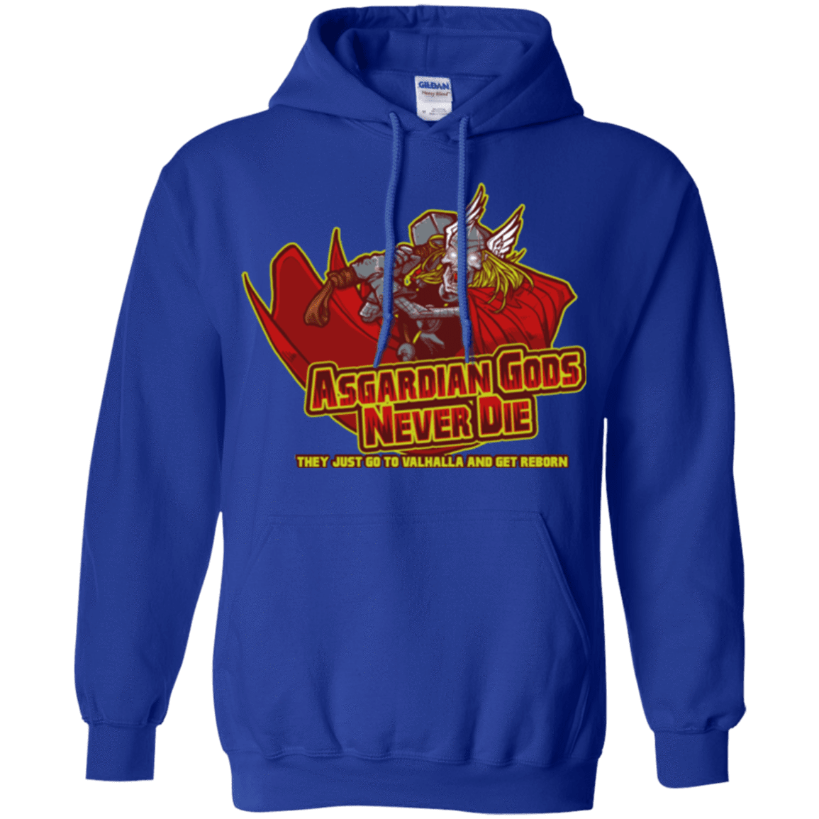 Sweatshirts Royal / S Asgardian Pullover Hoodie