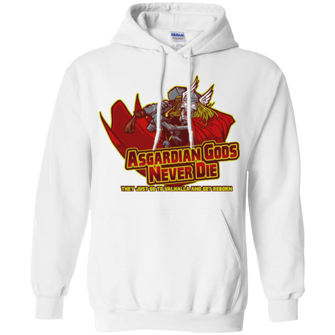 Sweatshirts White / S Asgardian Pullover Hoodie