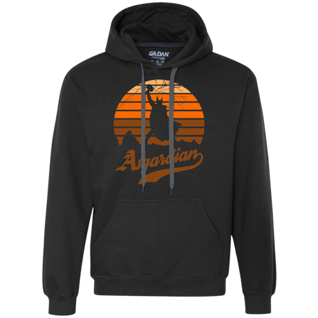 Sweatshirts Black / Small Asgardian Sun Set Premium Fleece Hoodie