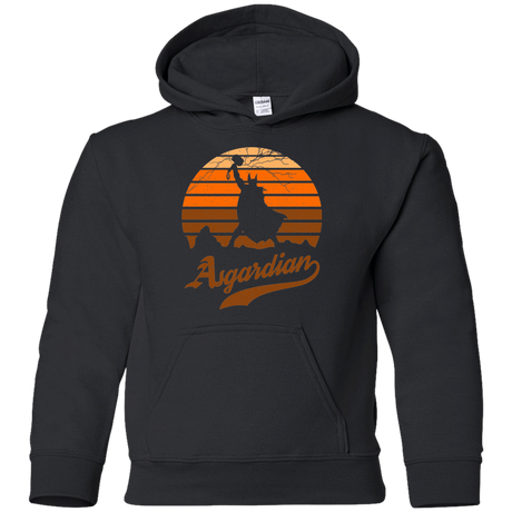 Sweatshirts Black / YS Asgardian Sun Set Youth Hoodie