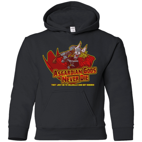 Sweatshirts Black / YS Asgardian Youth Hoodie