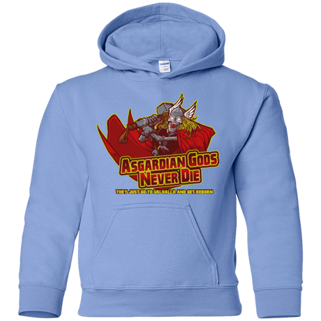 Sweatshirts Carolina Blue / YS Asgardian Youth Hoodie