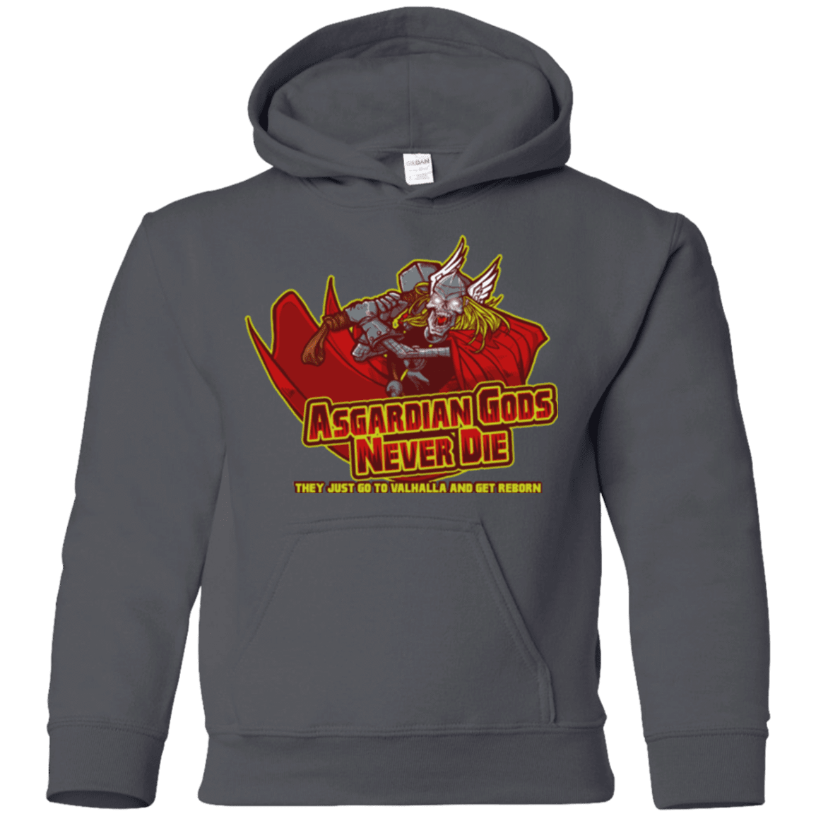 Sweatshirts Charcoal / YS Asgardian Youth Hoodie