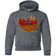 Sweatshirts Dark Heather / YS Asgardian Youth Hoodie