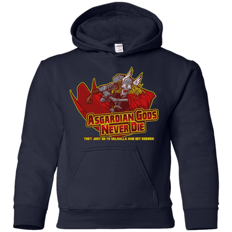 Sweatshirts Navy / YS Asgardian Youth Hoodie