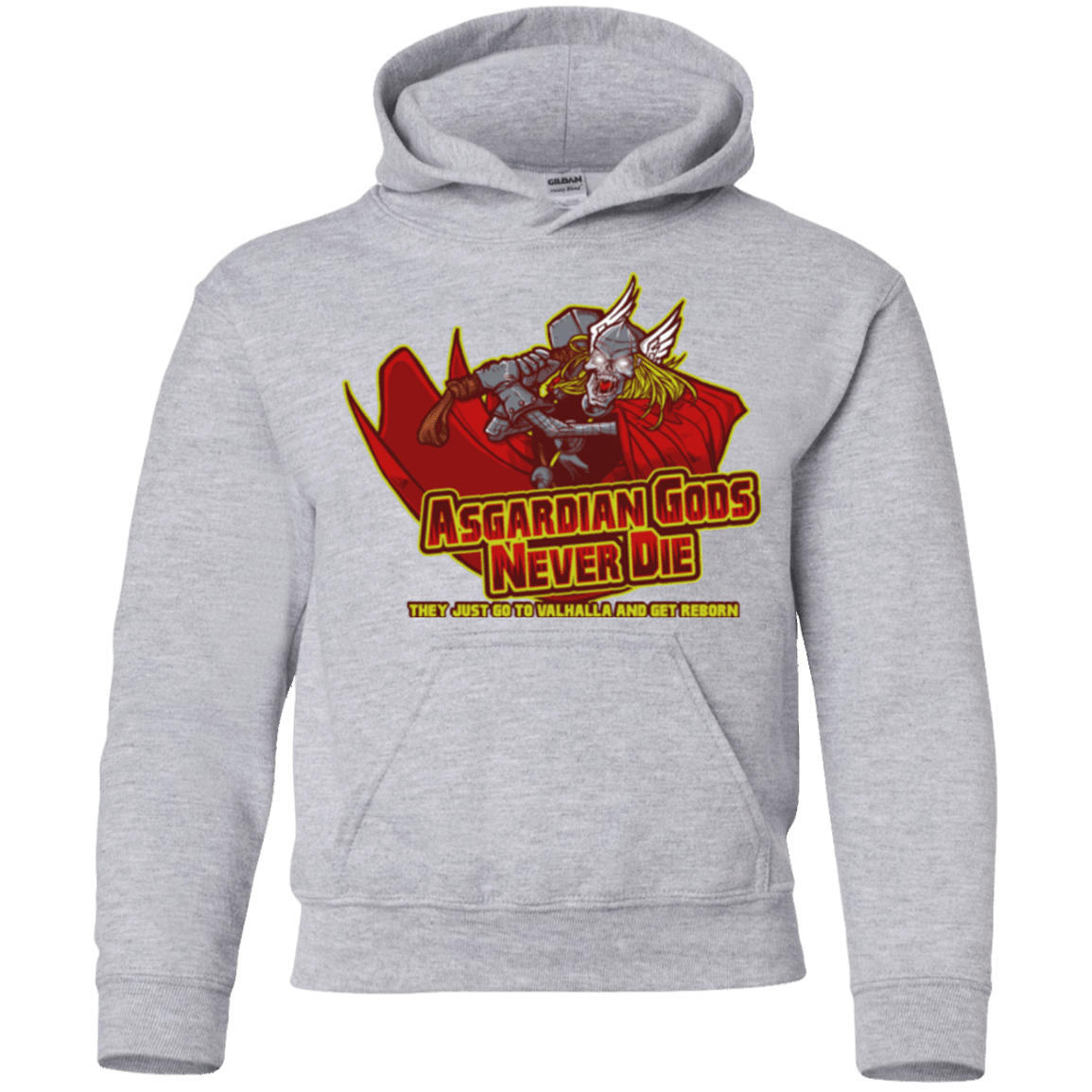 Sweatshirts Sport Grey / YS Asgardian Youth Hoodie