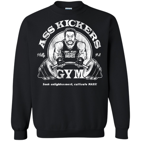 Sweatshirts Black / Small Ass Kickers Gym Crewneck Sweatshirt