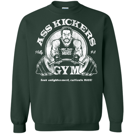 Sweatshirts Forest Green / Small Ass Kickers Gym Crewneck Sweatshirt