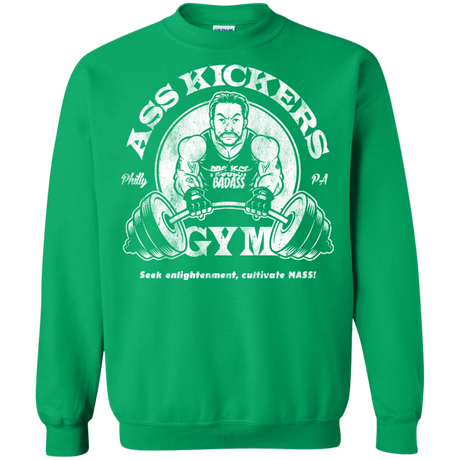 Sweatshirts Irish Green / Small Ass Kickers Gym Crewneck Sweatshirt