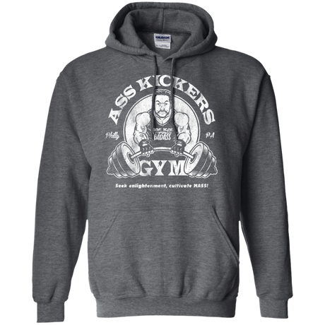 Sweatshirts Dark Heather / Small Ass Kickers Gym Pullover Hoodie