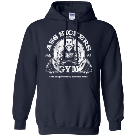 Sweatshirts Navy / Small Ass Kickers Gym Pullover Hoodie