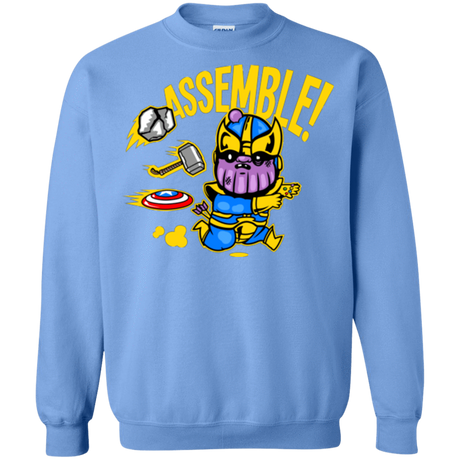 Sweatshirts Carolina Blue / Small Assemble Crewneck Sweatshirt