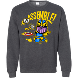 Sweatshirts Dark Heather / Small Assemble Crewneck Sweatshirt