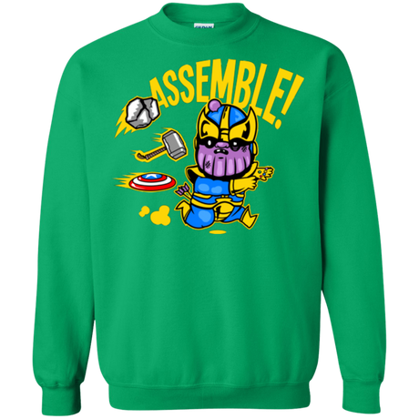 Sweatshirts Irish Green / Small Assemble Crewneck Sweatshirt