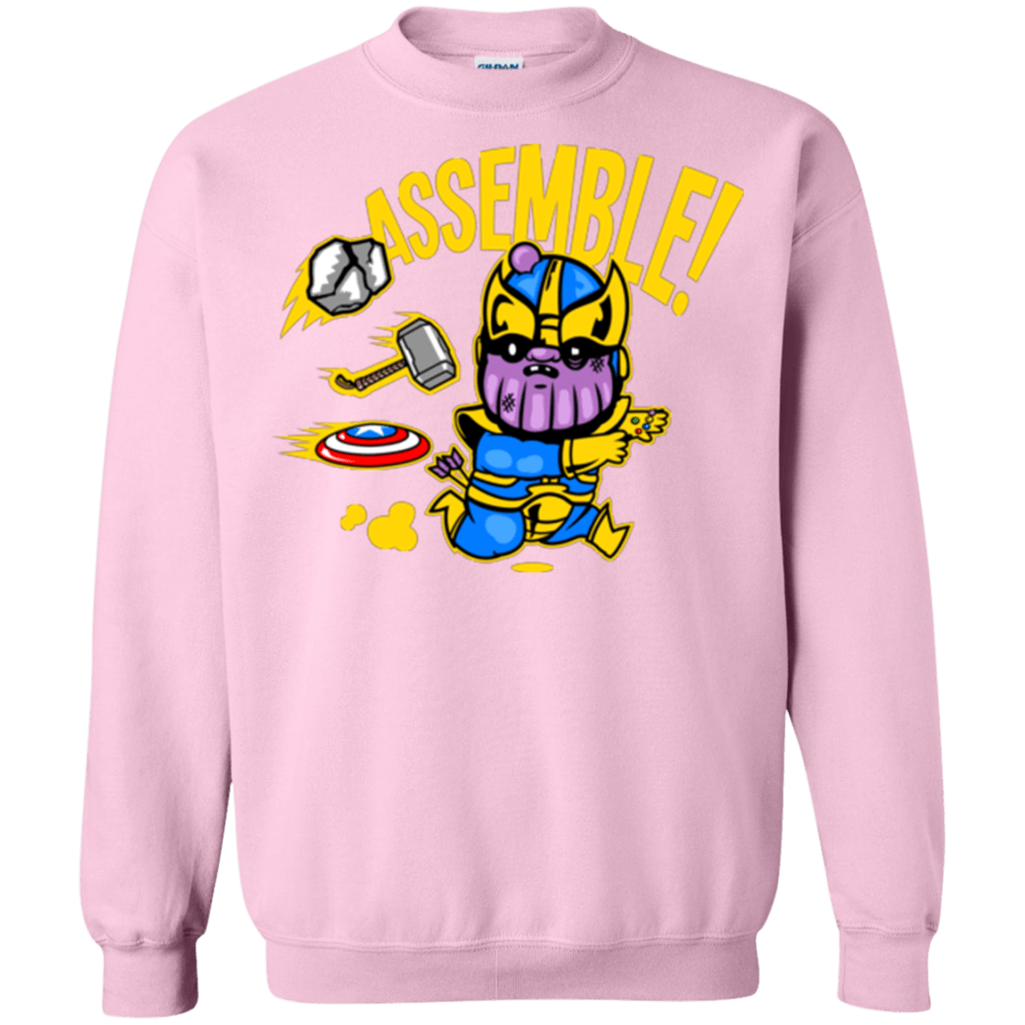 Sweatshirts Light Pink / Small Assemble Crewneck Sweatshirt