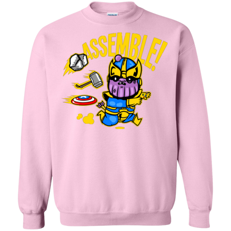 Sweatshirts Light Pink / Small Assemble Crewneck Sweatshirt