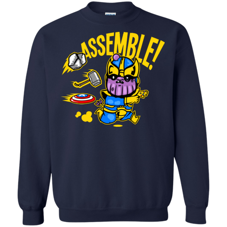 Sweatshirts Navy / Small Assemble Crewneck Sweatshirt