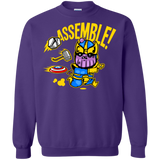 Sweatshirts Purple / Small Assemble Crewneck Sweatshirt