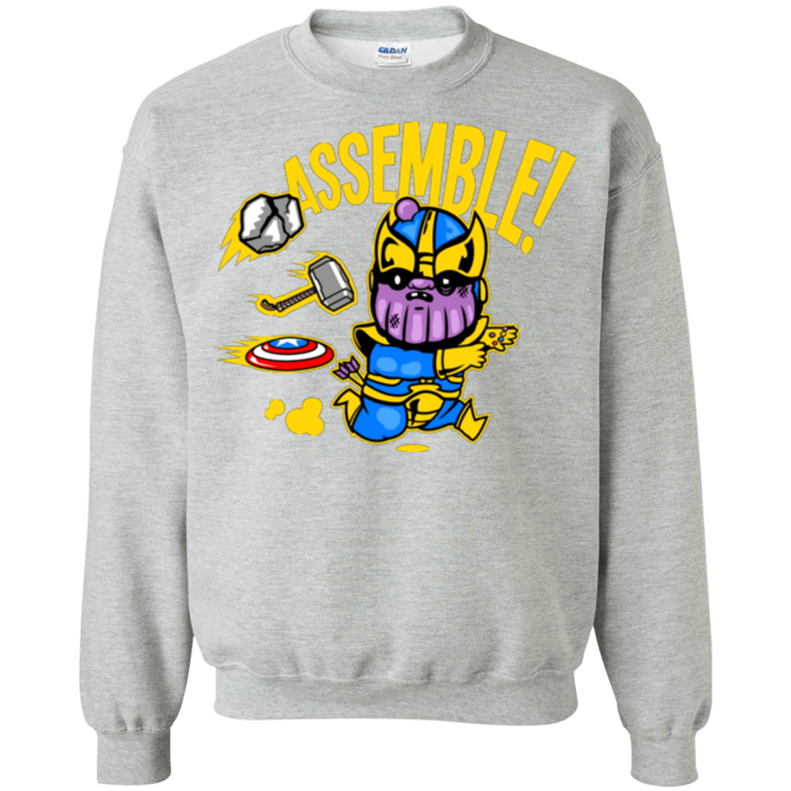 Sweatshirts Sport Grey / Small Assemble Crewneck Sweatshirt