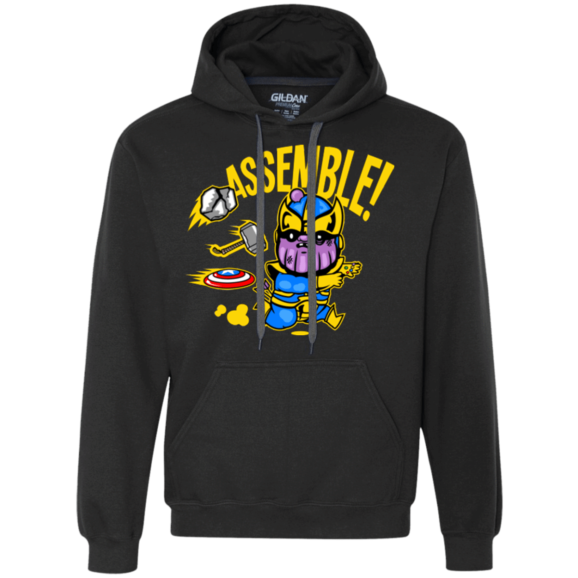 Sweatshirts Black / Small Assemble Premium Fleece Hoodie