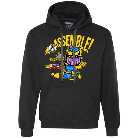 Sweatshirts Black / Small Assemble Premium Fleece Hoodie