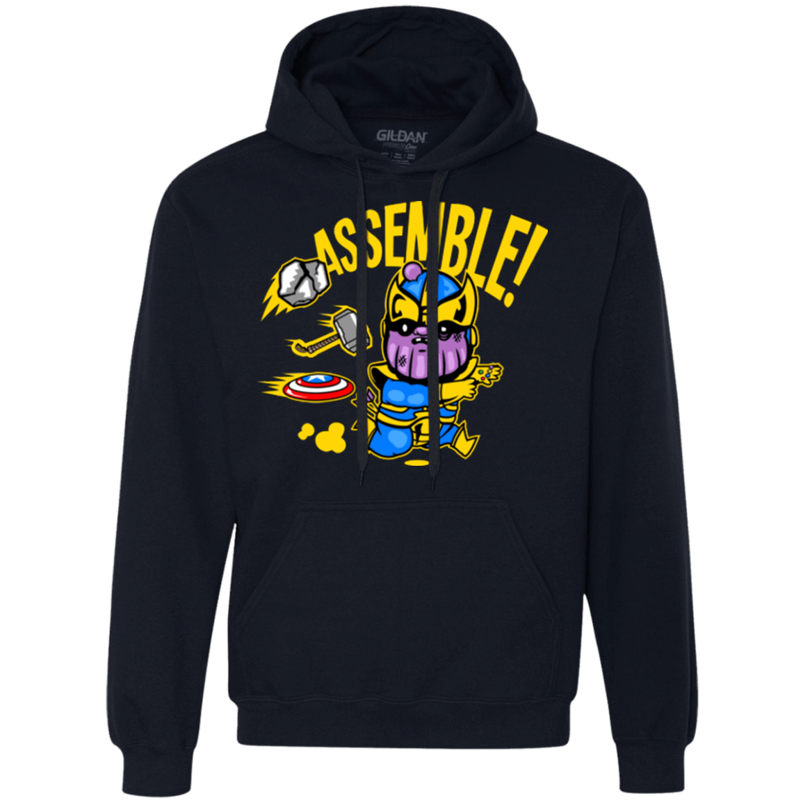 Sweatshirts Navy / Small Assemble Premium Fleece Hoodie