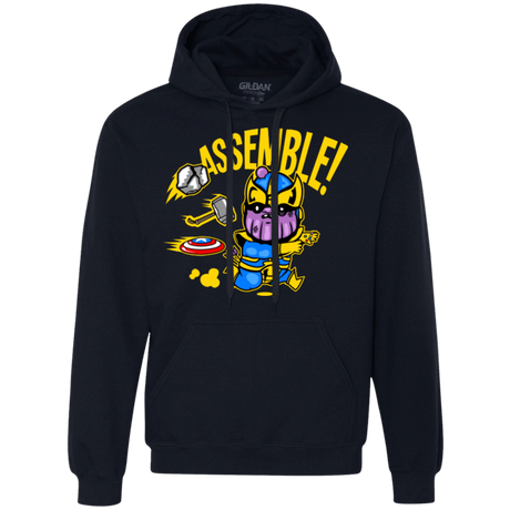 Sweatshirts Navy / Small Assemble Premium Fleece Hoodie