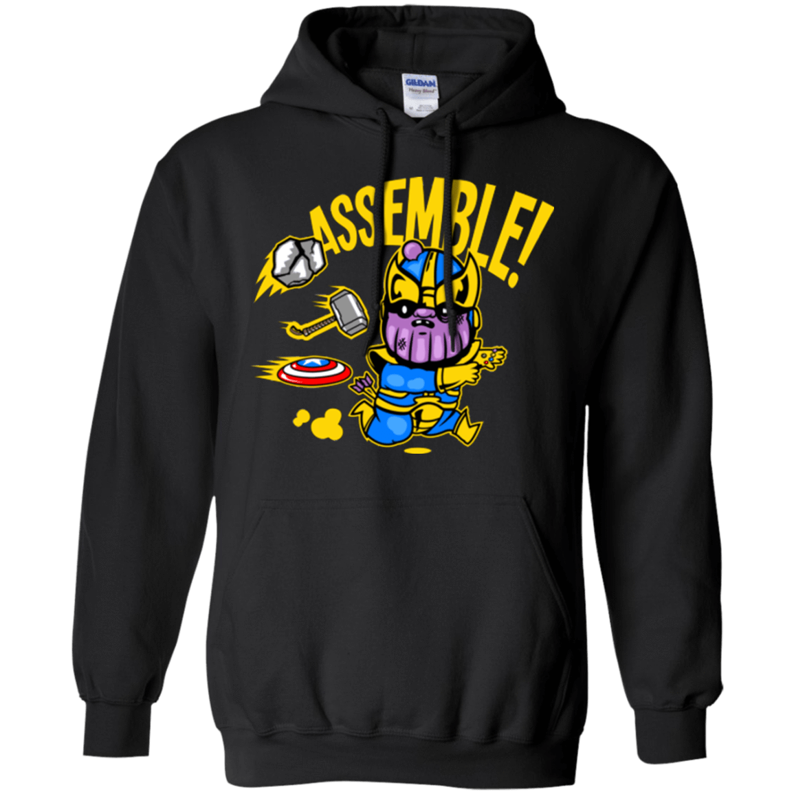 Sweatshirts Black / Small Assemble Pullover Hoodie