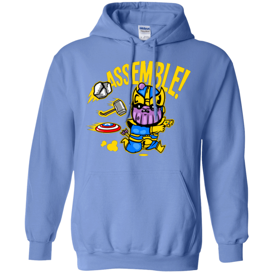 Sweatshirts Carolina Blue / Small Assemble Pullover Hoodie