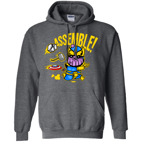 Sweatshirts Dark Heather / Small Assemble Pullover Hoodie