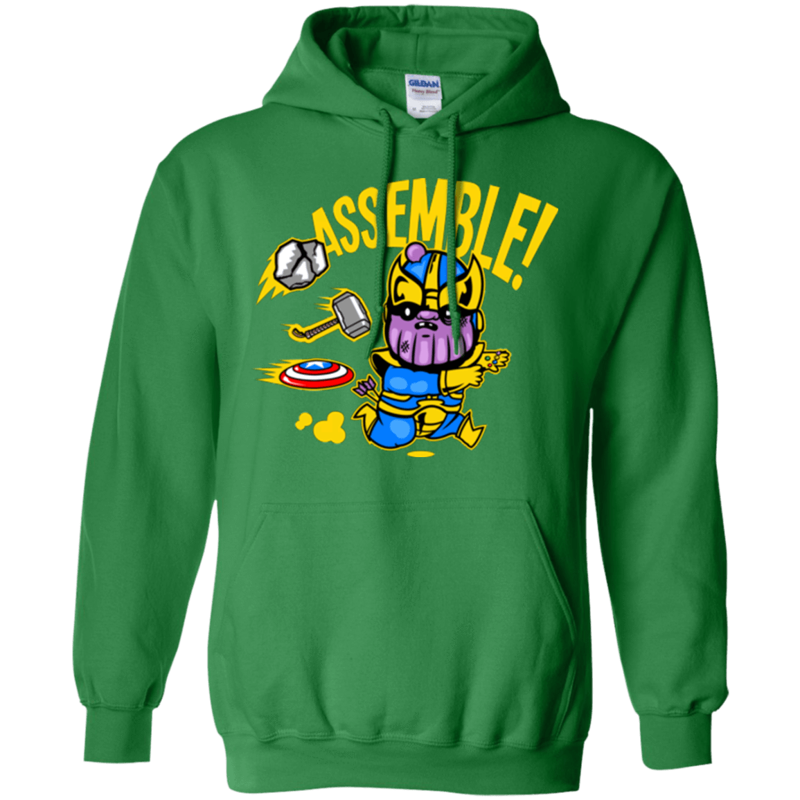 Sweatshirts Irish Green / Small Assemble Pullover Hoodie