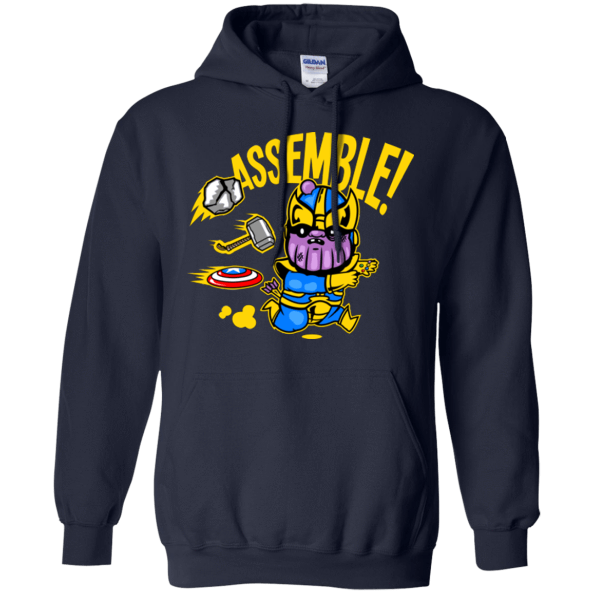 Sweatshirts Navy / Small Assemble Pullover Hoodie