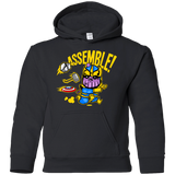 Sweatshirts Black / YS Assemble Youth Hoodie