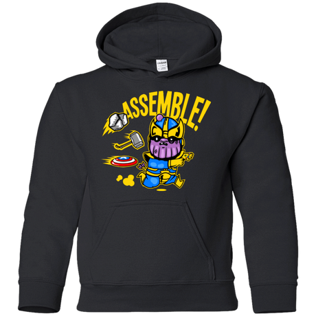 Sweatshirts Black / YS Assemble Youth Hoodie