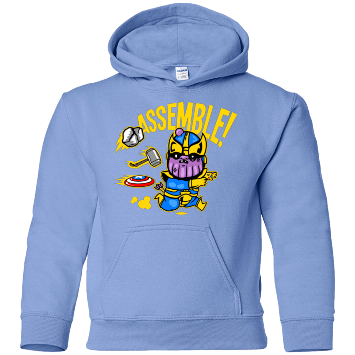 Sweatshirts Carolina Blue / YS Assemble Youth Hoodie